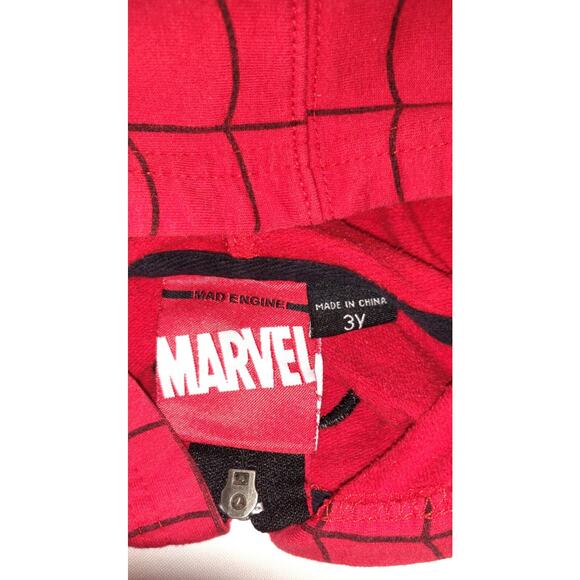 Marvel MAD ENGINE Spiderman Jacket Coat CHILD Size 3Y SUPERHEROES Rare Unisex - Picture 10 of 12
